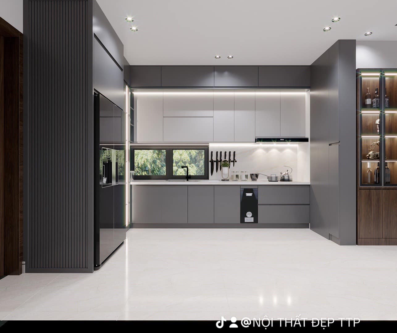 Thi công nội thất nhà Anh Toàn - Nam Từ Liêm, Hà Nội