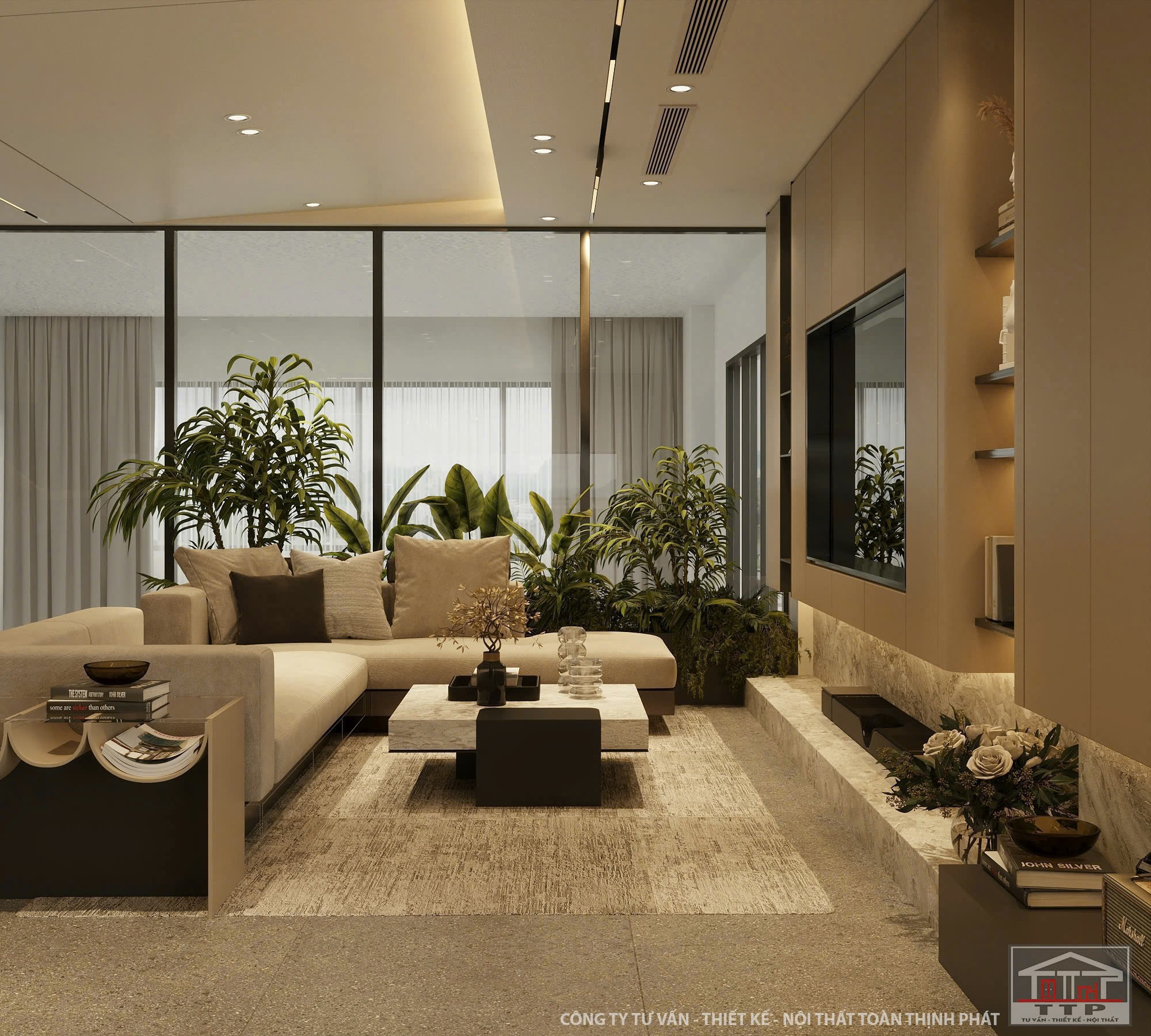 NỘI THẤT BIỆT THỰ ECOPARK - CHỊ HÀ