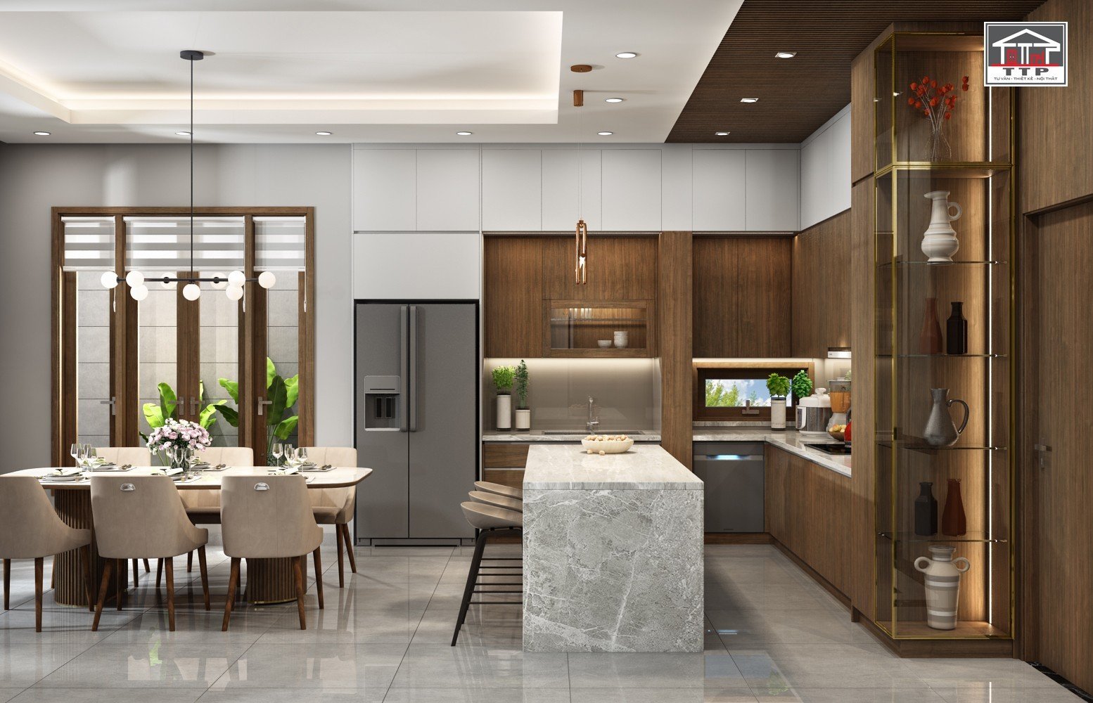 NỘI THẤT NHÀ CHỊ HOA - HỒNG LĨNH, HÀ TĨNH