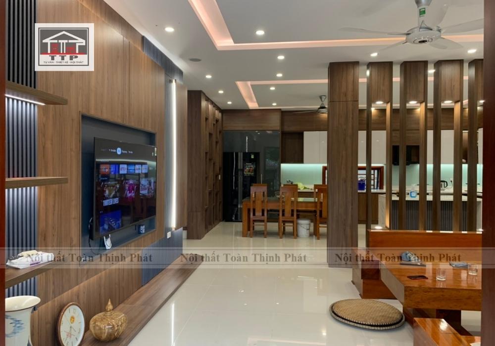 Thi công nội thất Biệt thự chị Vân Nam Đàn 