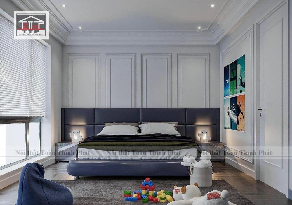 Nội thất phòng ngủ biệt thự tân cổ điển