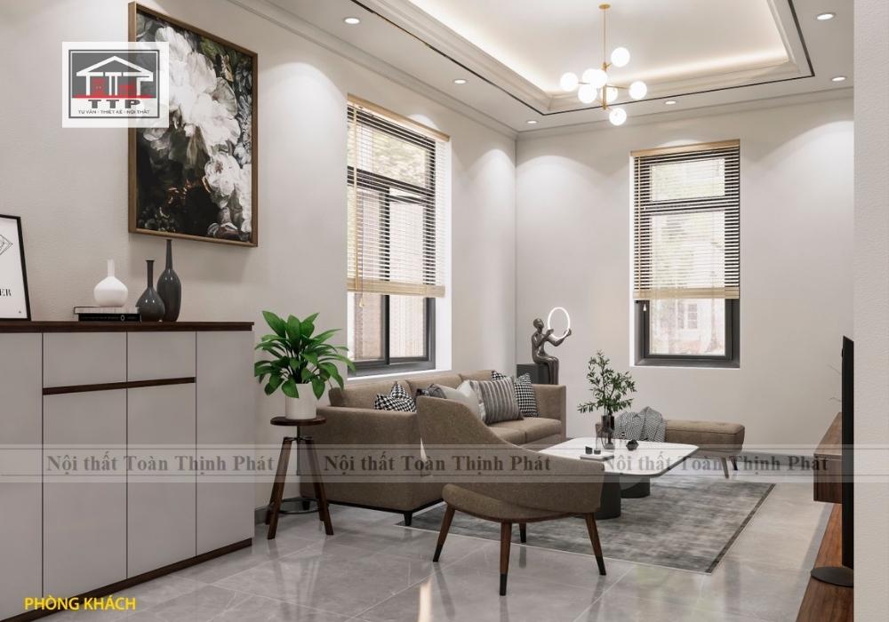 Thiết kế nội thất chung cư hiện đại, tiện nghi