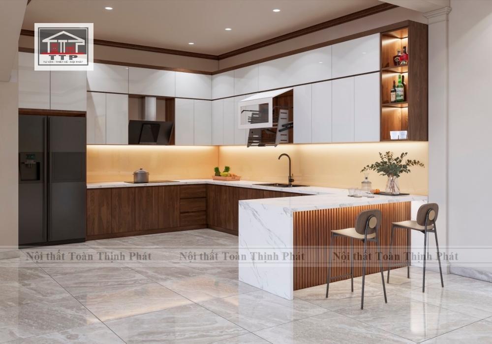 Thiết kế và thi công tủ bếp Nghệ An Hà Tĩnh