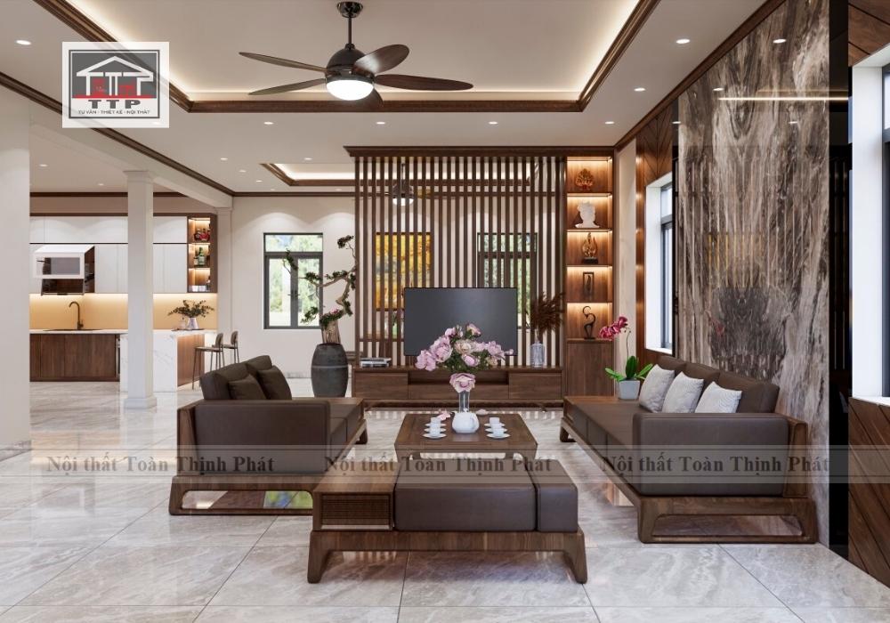 Thiết kế nội thất gia đình sang trọng hiện đại