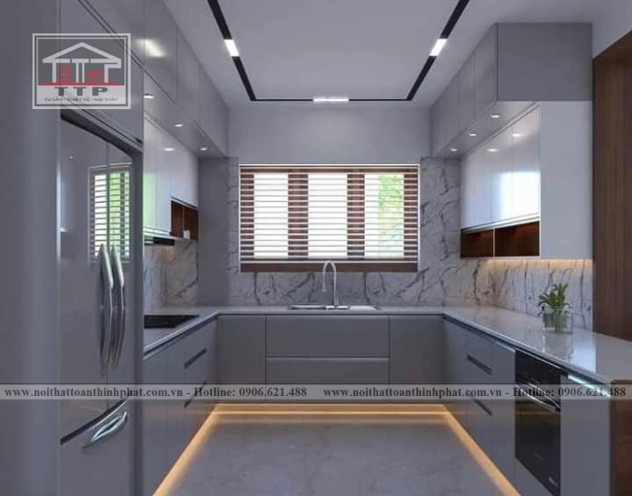 Thiết kế và thi công tủ bếp tại Vinh